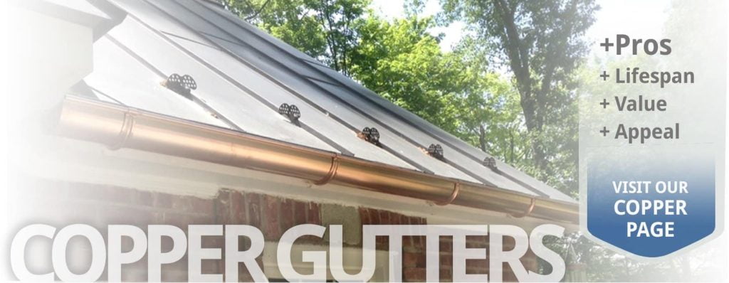 pros of installing Copper Gutters