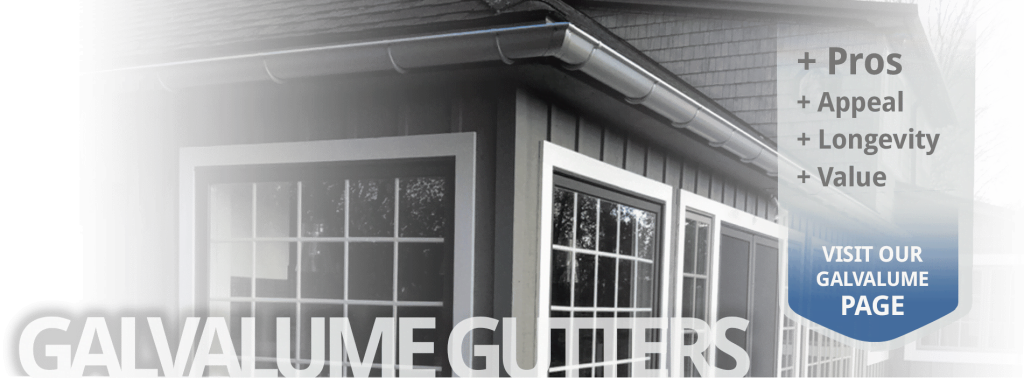 pros of installing galvalume gutters