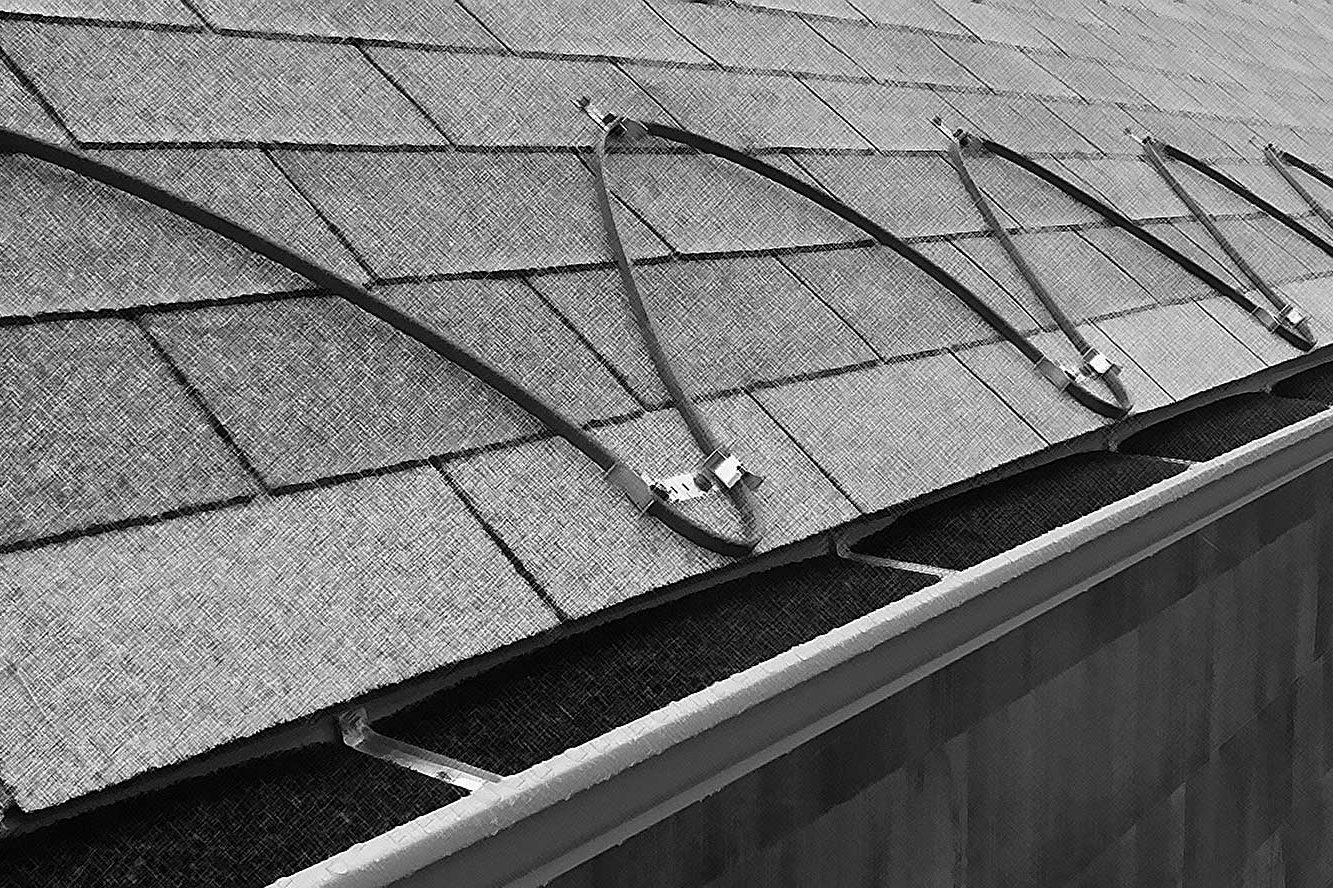 related gutter services - heat tape for heated gutters